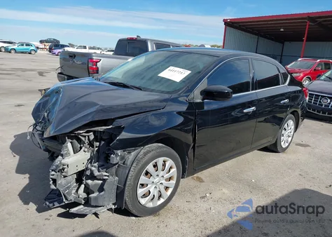 2018 Nissan Sentra S из США, поврежденный, VIN 3N1AB7AP0JY335238